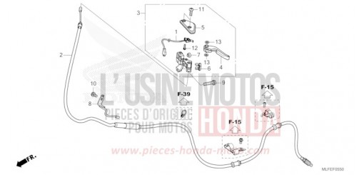 LEVIER DE STATIONNEMENT NT1100DES de 2025